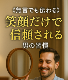 目で語れる男へ—安心感を与える表情の作法