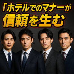 【一流の男がしている】“ホテルでのマナー”が信頼を生む瞬間とは