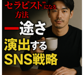 「推しセラピスト」になるSNS術：女性が“一途”だと錯覚する投稿法