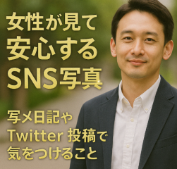 【“女性が見て安心するSNS写真”とは？】